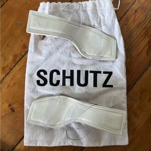 White sandals by Schutz